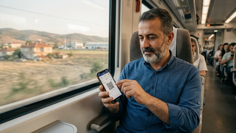 Ddfb2324 Tren Yolculuklarinda 1 Eylul Itibariyla Tamamen E Bilet Uygulamasina Gecilecek