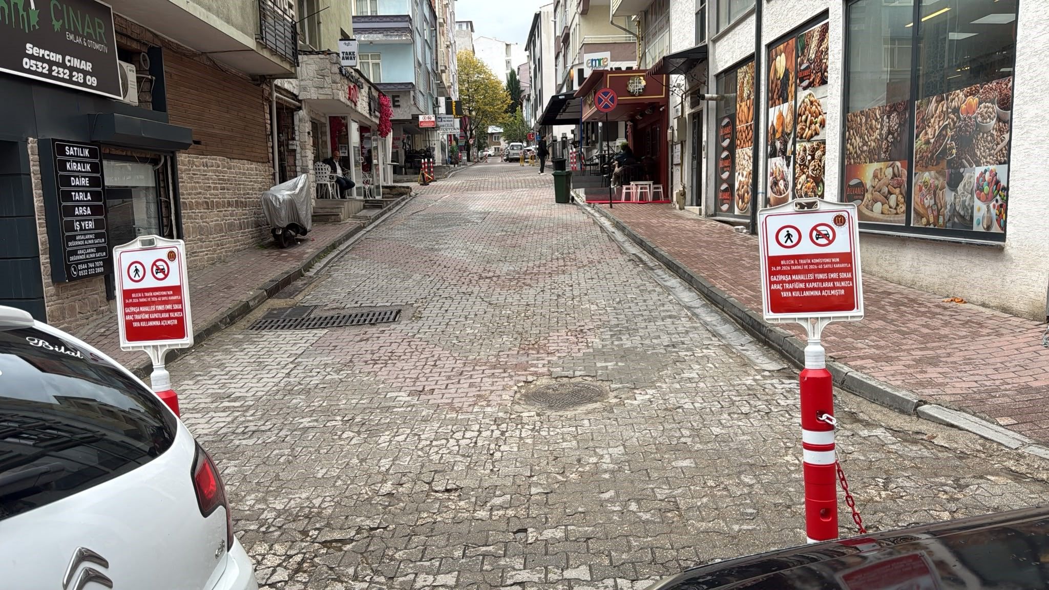 BİLECİK'TE BİR SOKAK DAHA ARAÇ TRAFİĞİNE KAPATILDI A W810555 01 BİLECİK'TE BİR SOKAK DAHA ARAÇ TRAFİĞİNE KAPATILDI