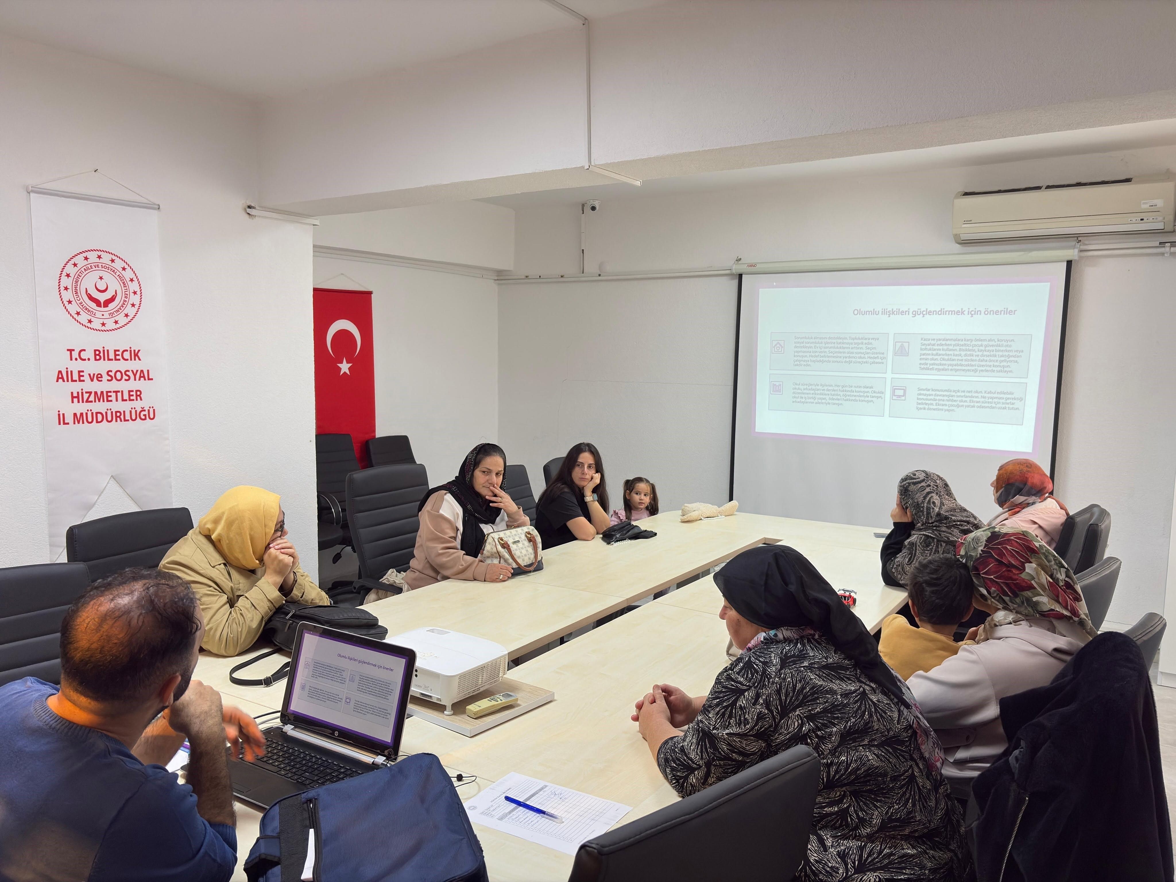 BİLECİK'TE AİLELERE EĞİTİM DESTEĞİ A W811358 01 BİLECİK'TE AİLELERE EĞİTİM DESTEĞİ