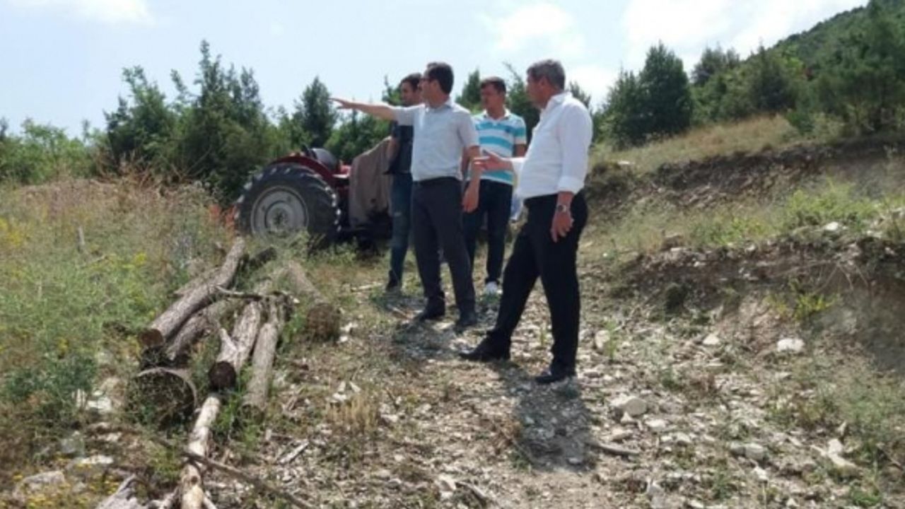 BAŞKAN OCAK DOĞALGAZ ÇALIŞMALARINI YERİNDE İNCELEDİ