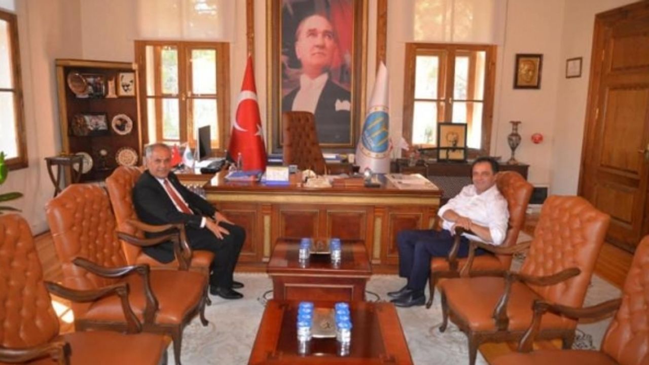 BAŞKAN YAMAN VE BAŞKAN ŞAHİN BİR ARAYA GELDİ