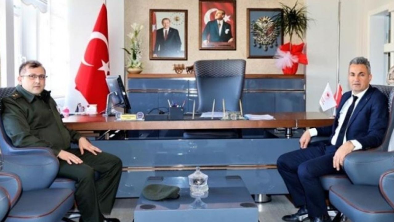ASKERLİK ŞUBESİ BAŞKANI ERATİK'TEN İL MÜDÜRÜ YOLDAŞ'A ZİYARET