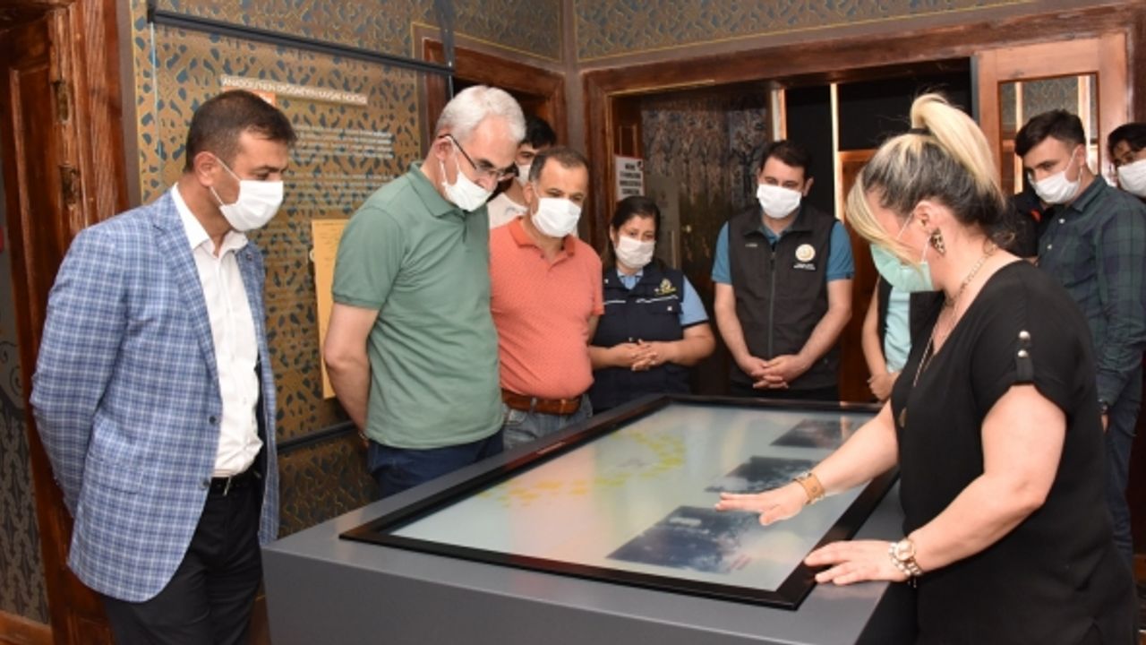 ORMAN GENEL MÜDÜRÜ   ŞEHİR MÜZESİ VE ARŞİVİ’Nİ ZİYARET ETTİ