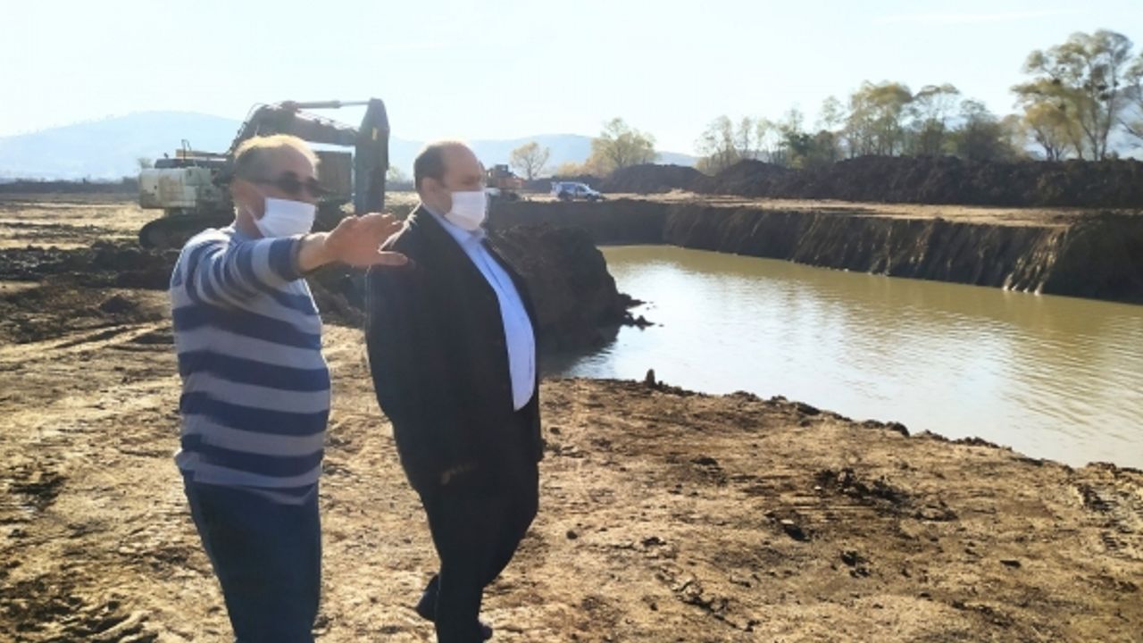 KAYMAKAM ÜNAL MERA ISLAH ÇALIŞMALARINI YERİNDE İNCELEDİ