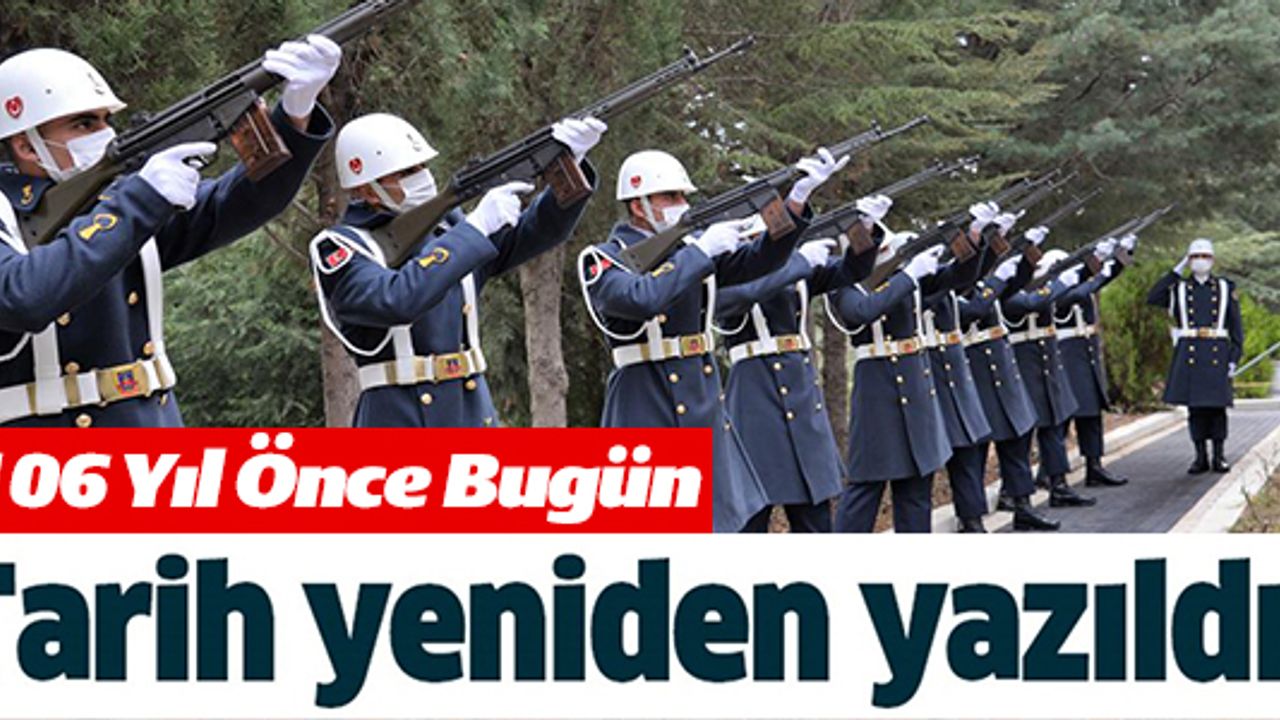 18 MART ŞEHİTLERİ ANMA GÜNÜ VE ÇANAKKALE DENİZ ZAFERİ'NİN 106'INCI YIL DÖNÜMÜ TÖRENİ