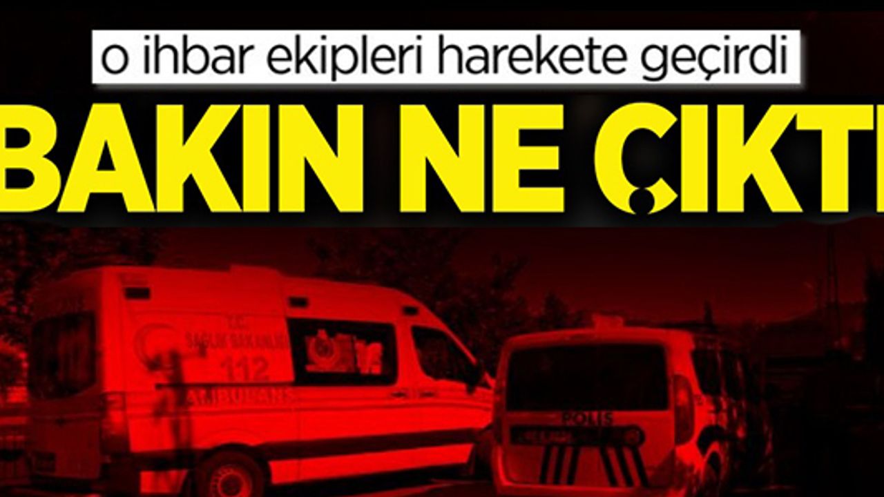 EV YANGINI İHBARI ALARAK HAREKETE GEÇTİLER