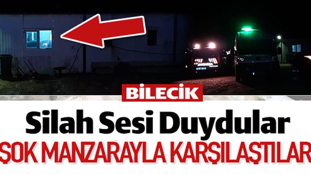 SİLAH SESİ DUYDULAR ŞOK MANZARAYLA KARŞILAŞTILAR