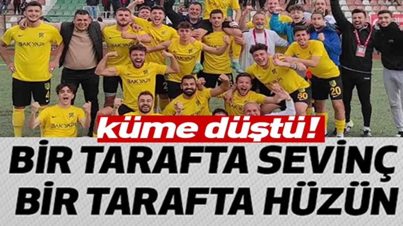 BİR TARAFTA SEVİNÇ BİR TARAFTA HÜZÜN