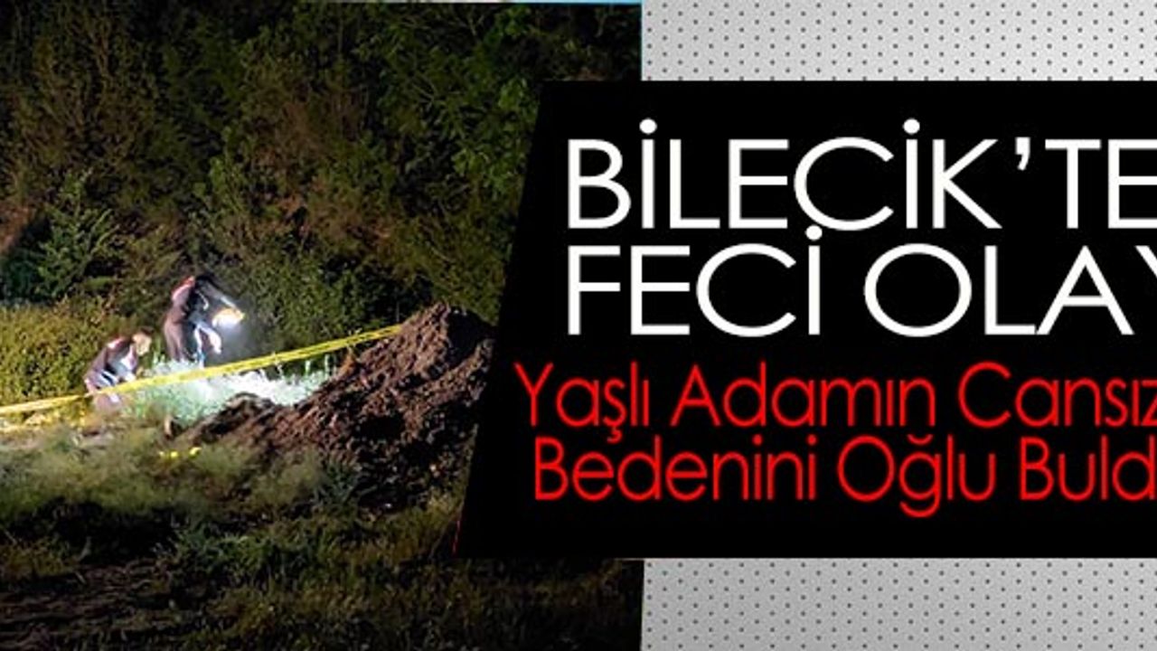 MOTOSİKLETİYLE DEREYE DÜŞEN YAŞLI ADAMIN CANSIZ BEDENİNİ OĞLU BULDU