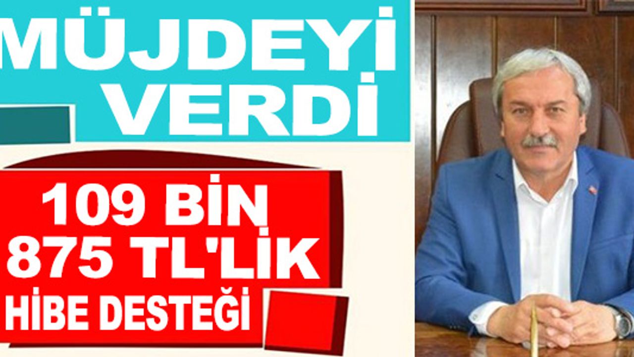 KOOPERATİFE 109 BİN 875 TL HİBE DESTEĞİ