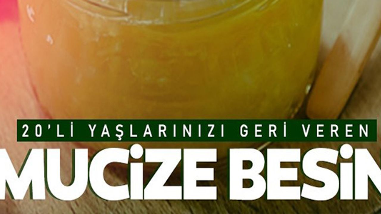 20'Lİ YAŞLARINIZI GERİ VEREN O BESİN!