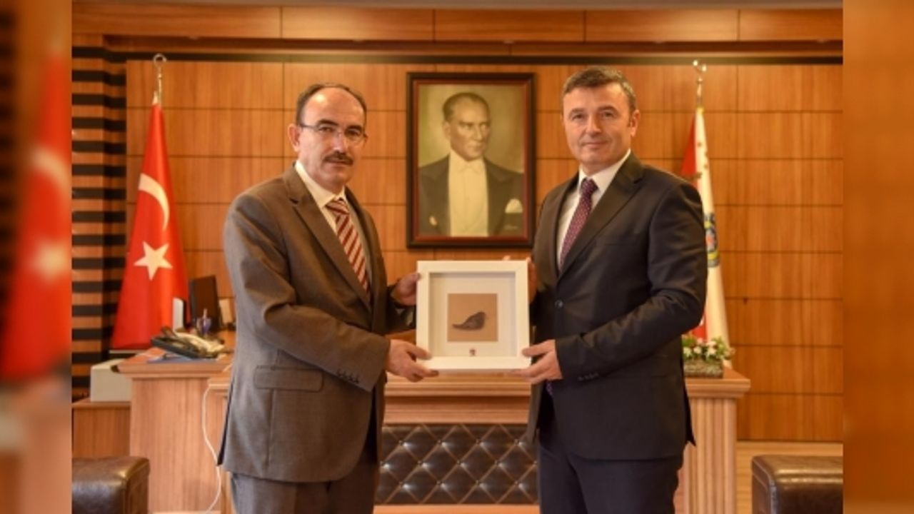 REKTÖR BEYDEMİR, İL EMNİYET MÜDÜRÜ BODUR İLE BİR ARAYA GELDİ