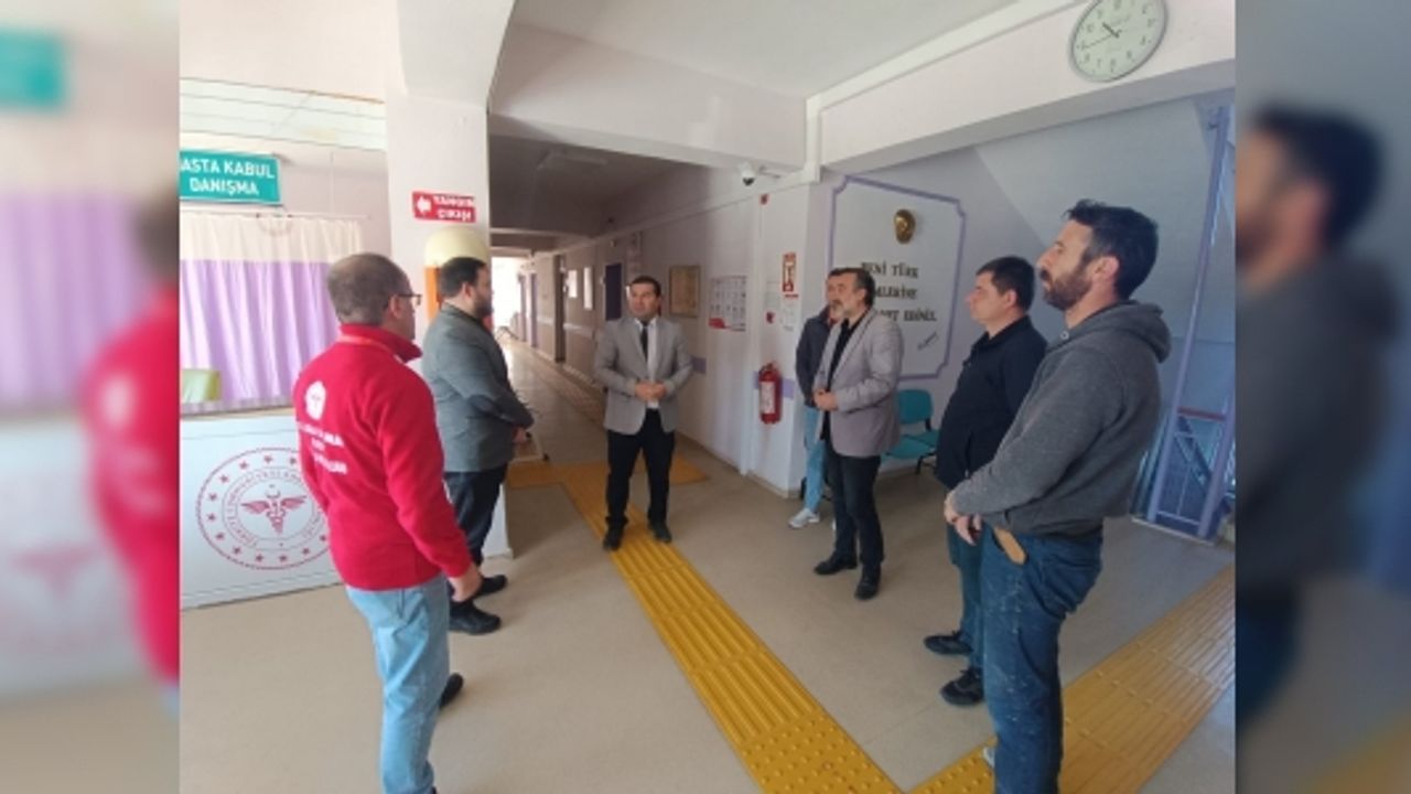 KAYMAKAM ALTAY, PAZARYERİ DEVLET HASTANESİ’NİN EKSİKLERİNİ TESPİT ETTİ