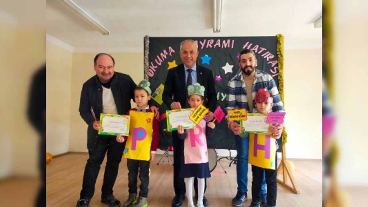 BAŞKAN YAMAN ‘OKUMA BAYRAMI’ ETKİNLİĞİNE KATILDI