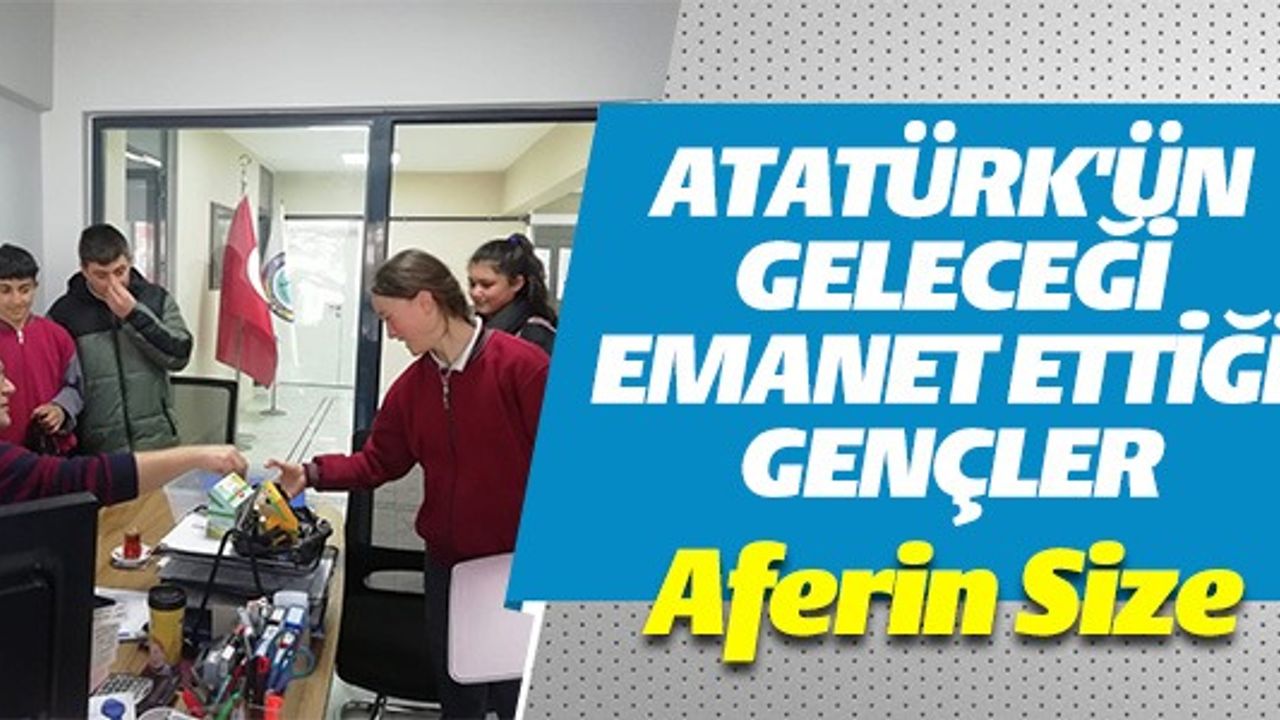 ATATÜRK'ÜN GELECEĞİ EMANET ETTİĞİ GENÇLER AFERİN SİZE