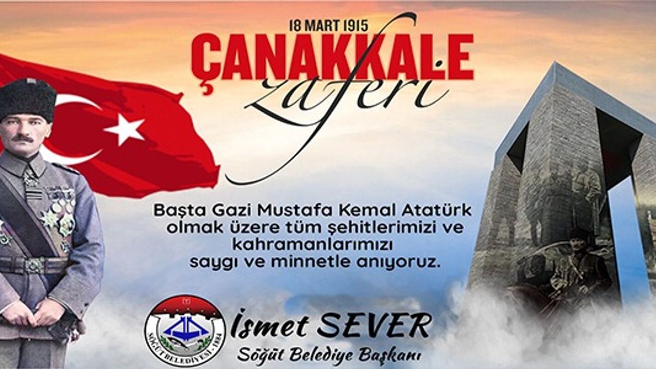 18 MART ÇANAKKALE ZAFERİ İSMET SEVER
