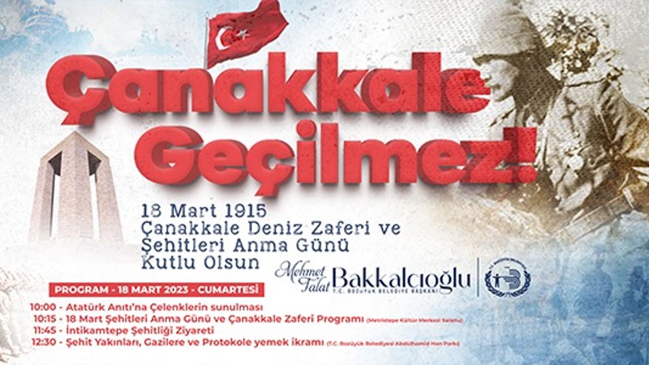 18 MART ÇANAKKALE ZAFERİ MEHMET TALAT BAKKALCIOĞLU