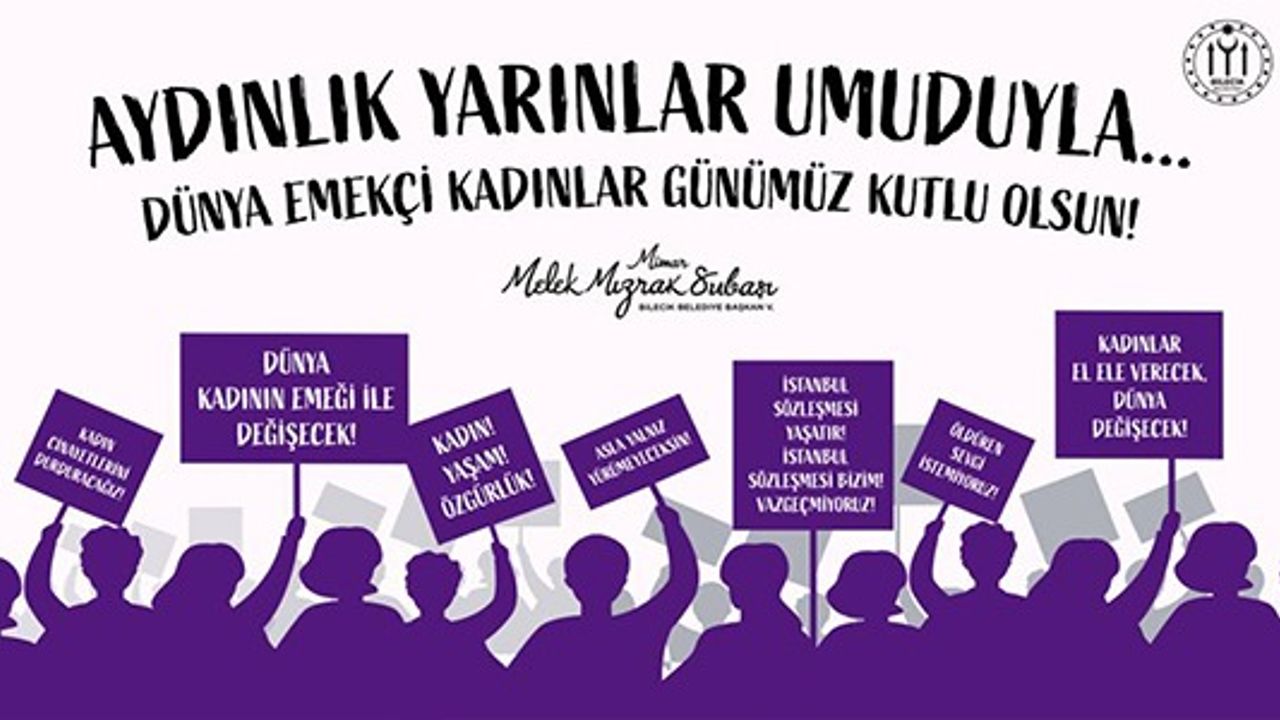 8 MART DÜNYA KADINLAR GÜNÜNÜZ KUTLU OLSUN