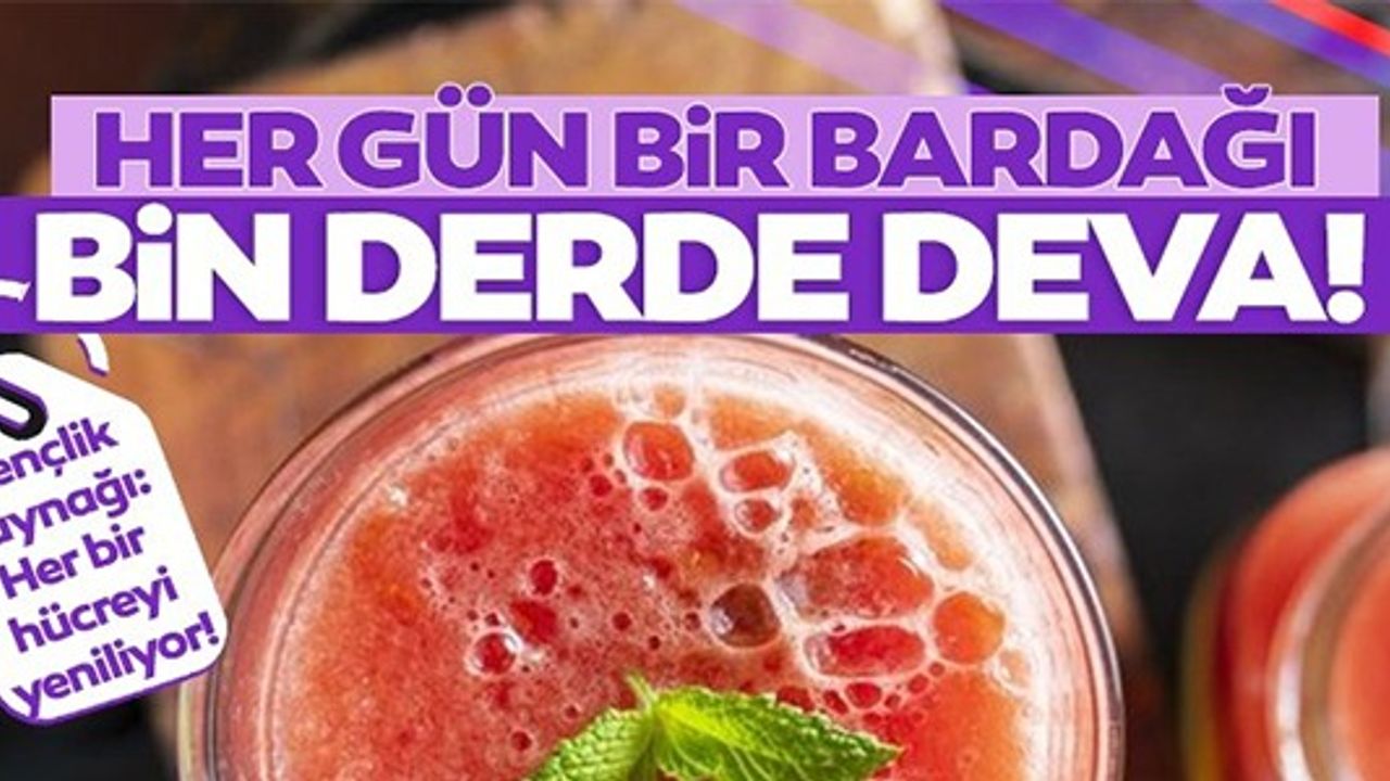 HER GÜN BİR BARDAĞI BİN DERDE DEVA