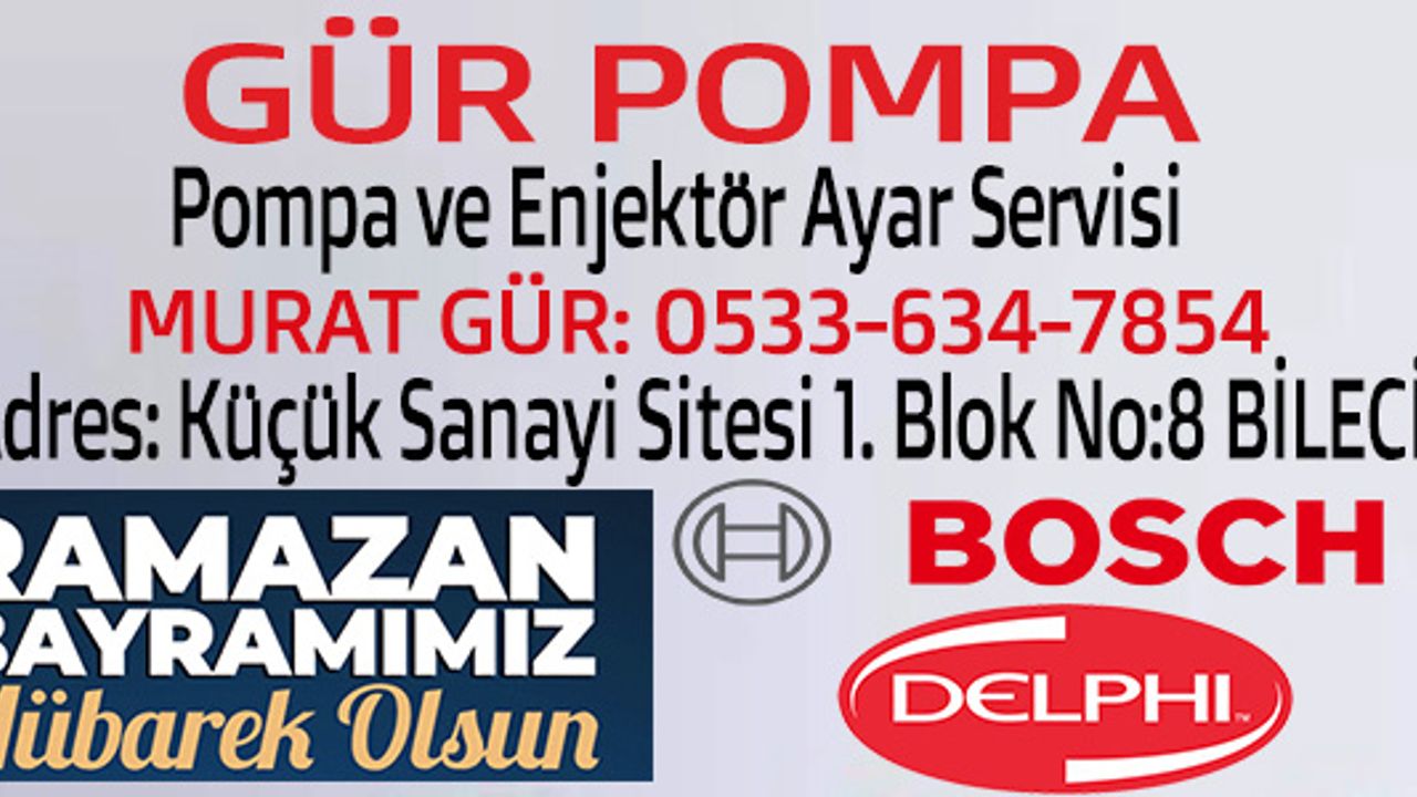 RAMAZAN BAYRAMINIZ KUTLU OLSUN GÜR POMPA