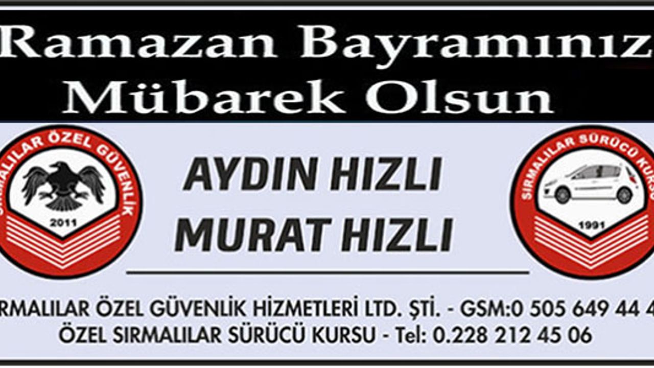 RAMAZAN BAYRAMINIZ KUTLU OLSUN SIRMALILAR SÜRÜCÜ