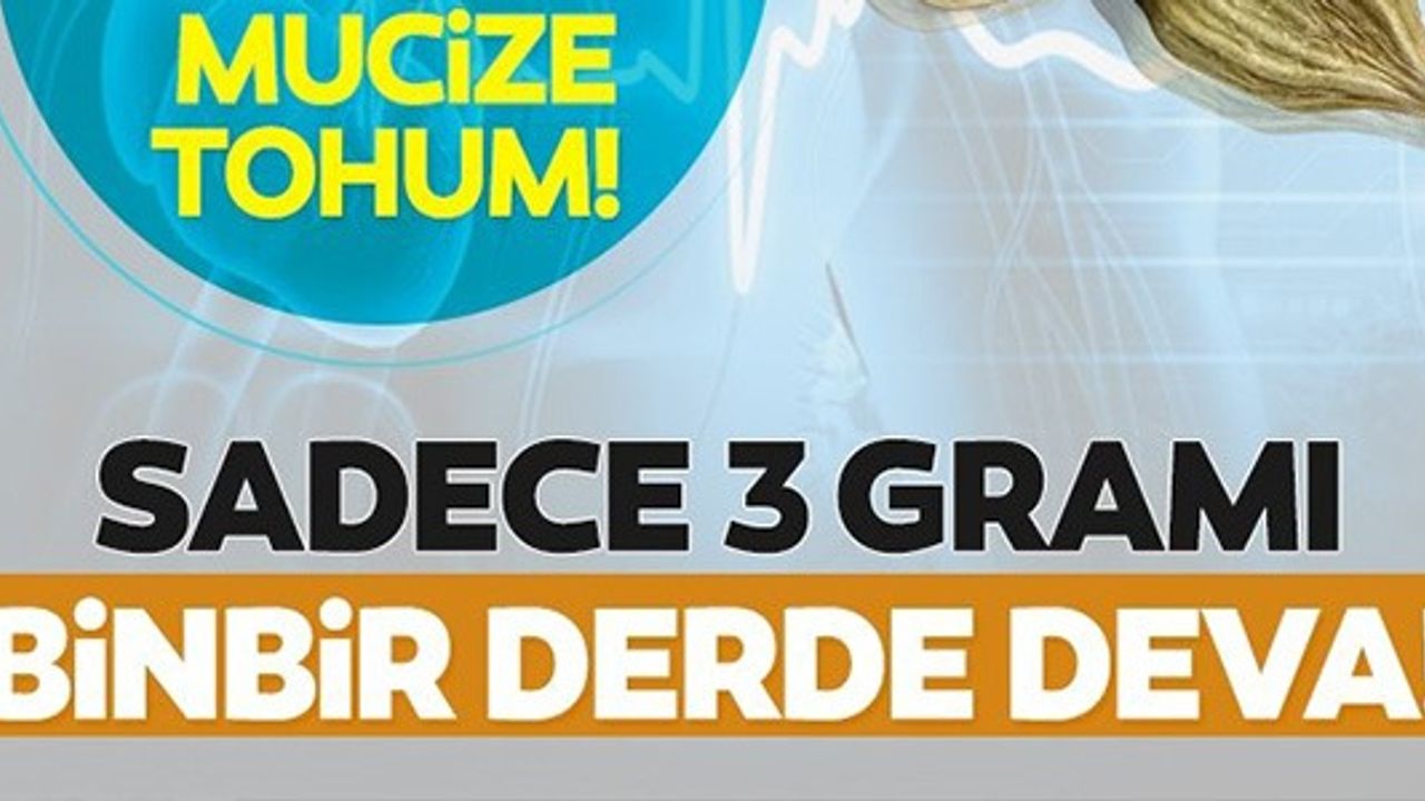 SADECE 3 GRAMI BİNBİR DERDE DEVA