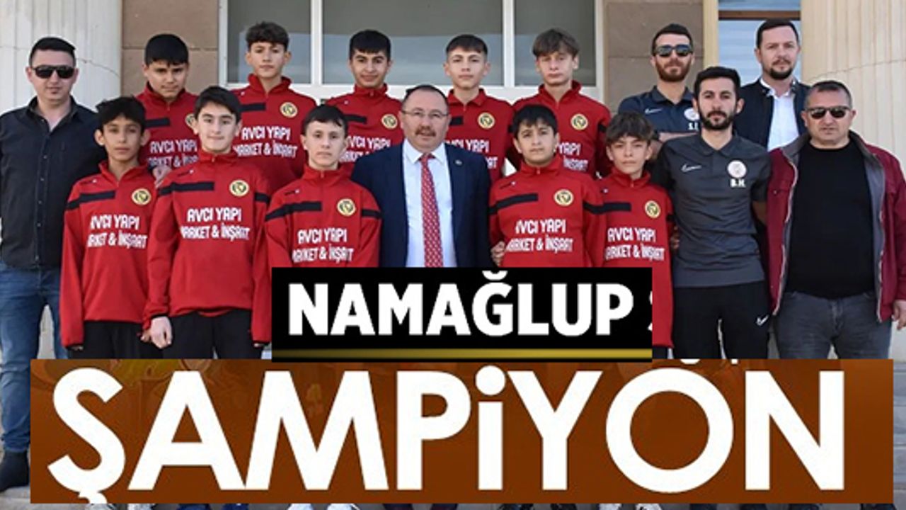 FUTSAL YILDIZLAR TAKIMI’NDAN NAĞMALUP ŞAMPİYON OLDU