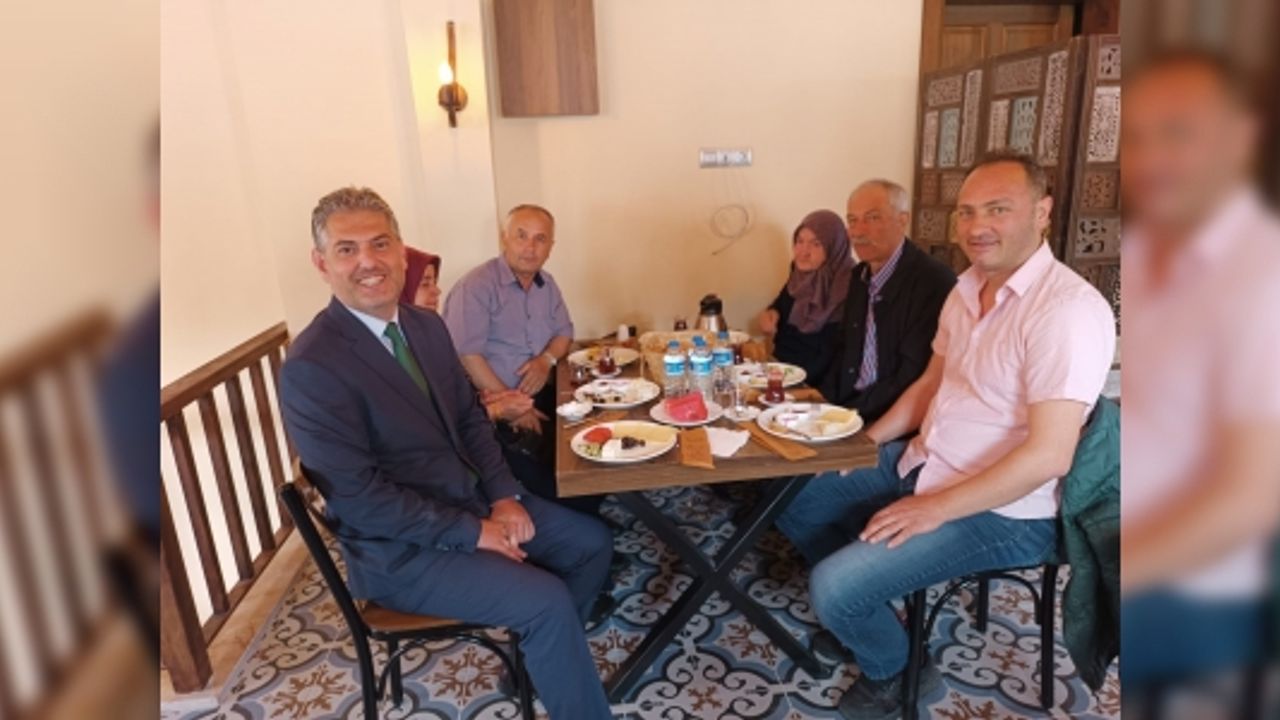 ŞEHİT VE GAZİ YAKINLARI KAHVALTIDA BULUŞTU