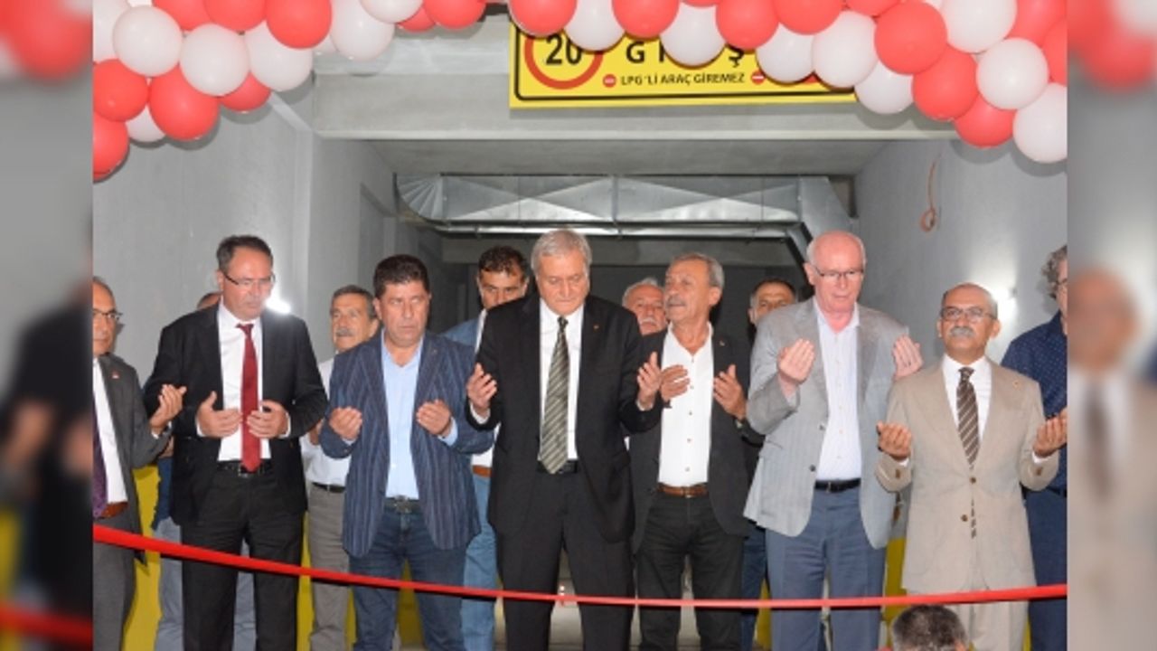 BOZTRAM VE KATLI YERALTI OTOPARKI HİZMETE AÇILDI