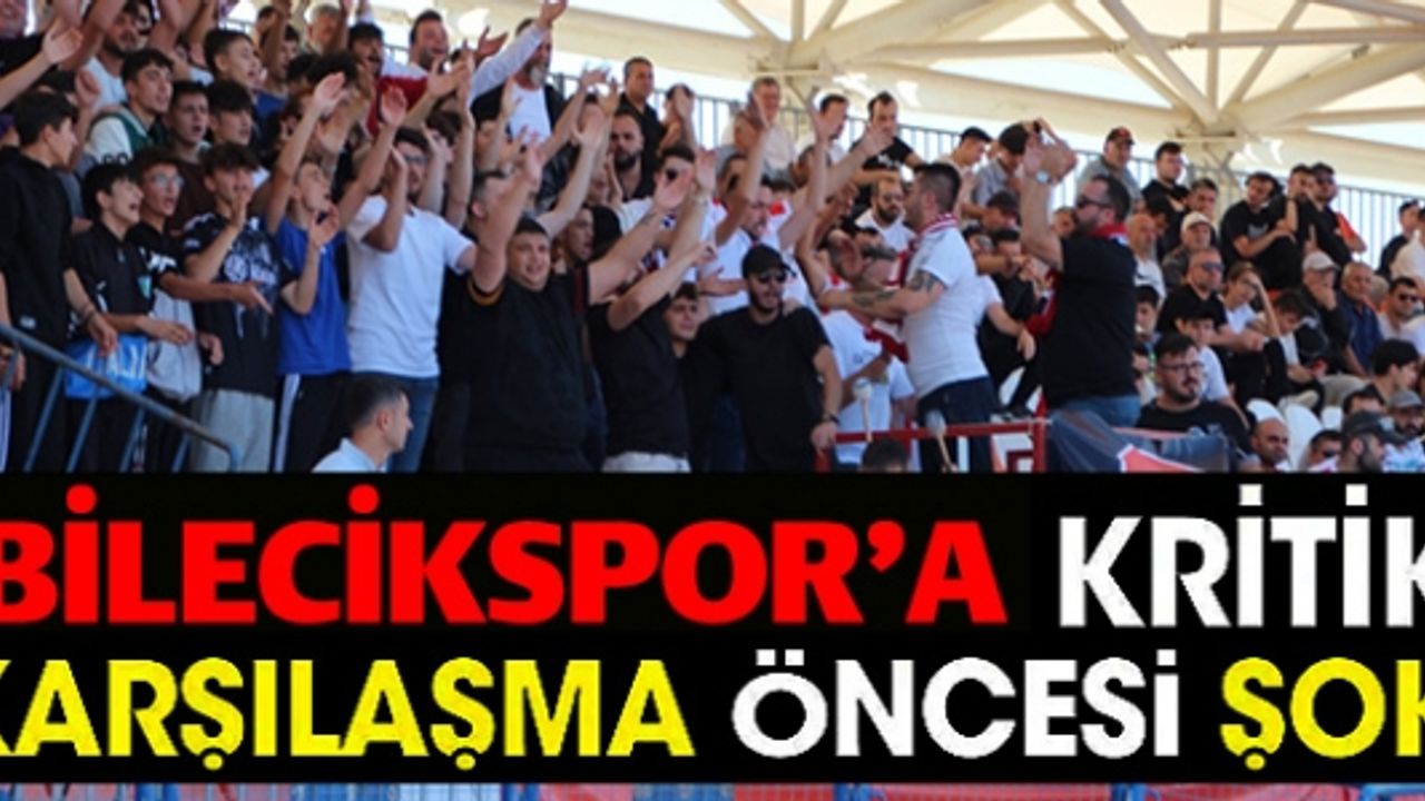 ZORLU MAÇ ÖNCESİ ŞOK KARAR