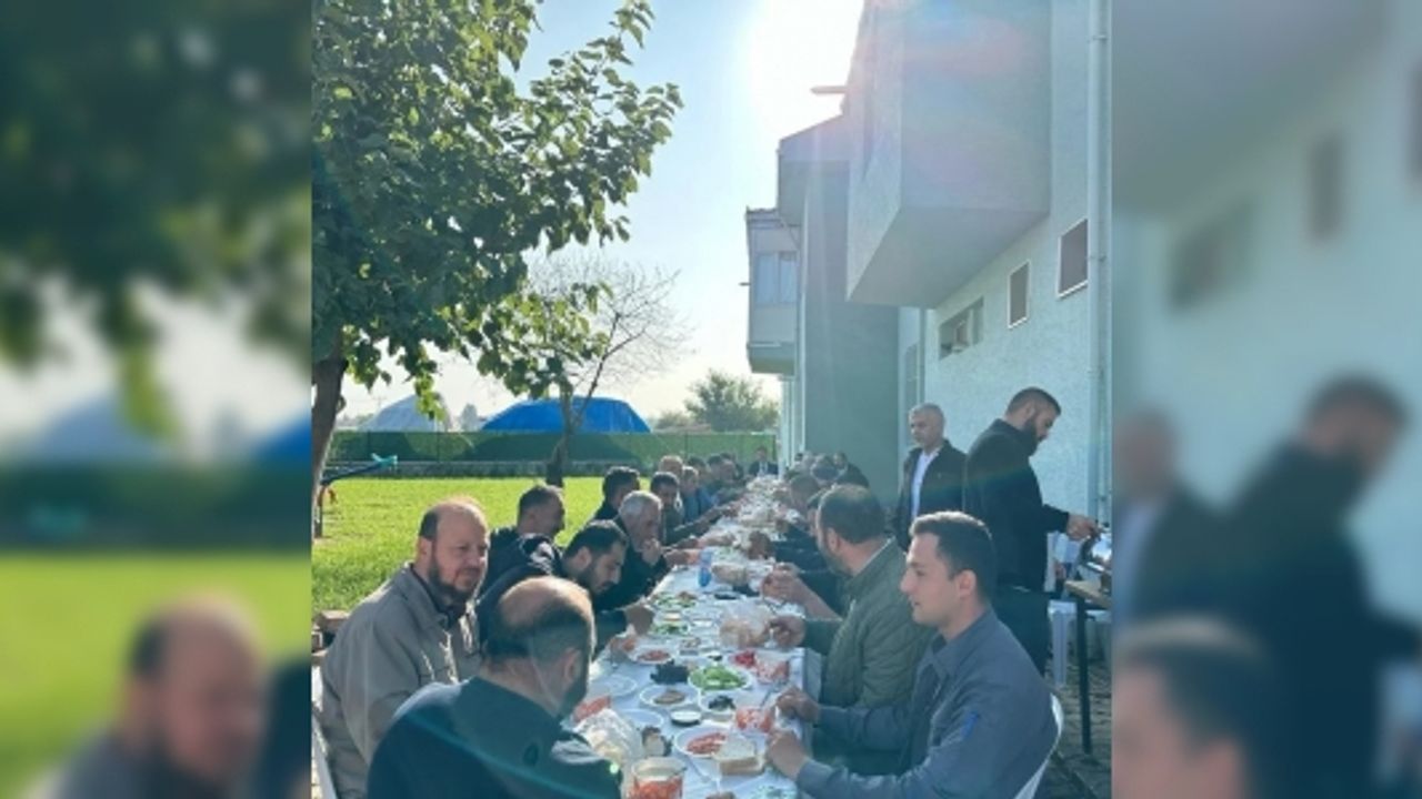 DİN GÖREVLİLERİ KAHVALTIDA BİR ARADA