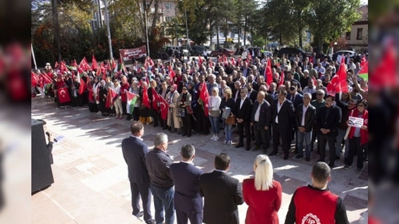 FİLİSTİN HALKI İÇİN TEK YÜREK OLDULAR