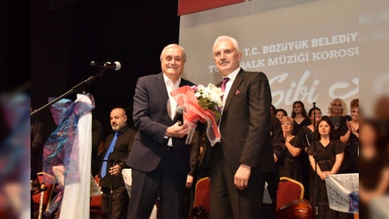 BOZÜYÜK BELEDİYESİ TÜRK HALK MÜZİĞİ KOROSU'NDAN KONSER