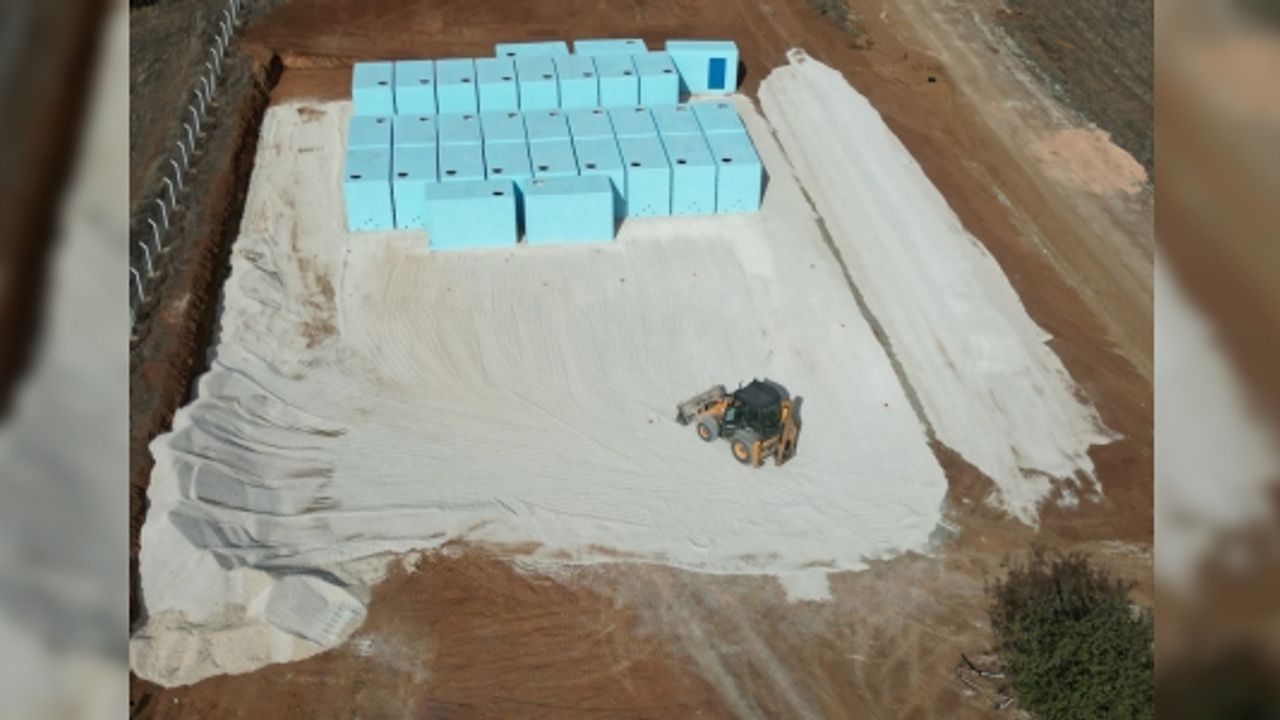 MODÜLER SU DEPOSU PROJESİ GERÇEKLEŞİYOR
