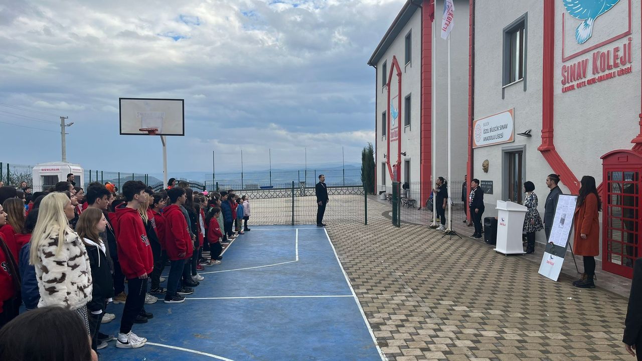 ÖZEL BİLECİK SINAV KOLJEİ'NDEN ANLAMLI TÖREN