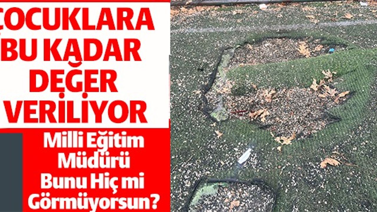 ÇOCUKLARA BU KADAR DEĞER VERİLİYOR