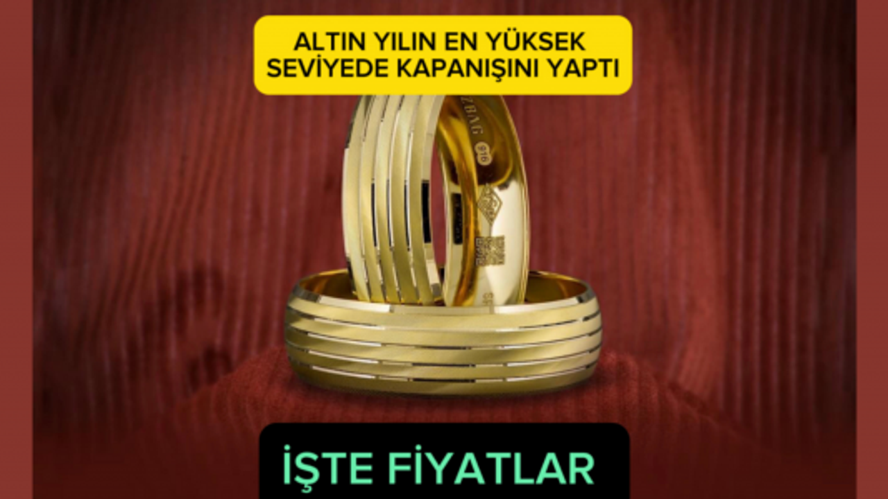 Yatırımcısının yüzünü güldürdü... Altından tüm zamanların en yüksek yıllık kapanışı