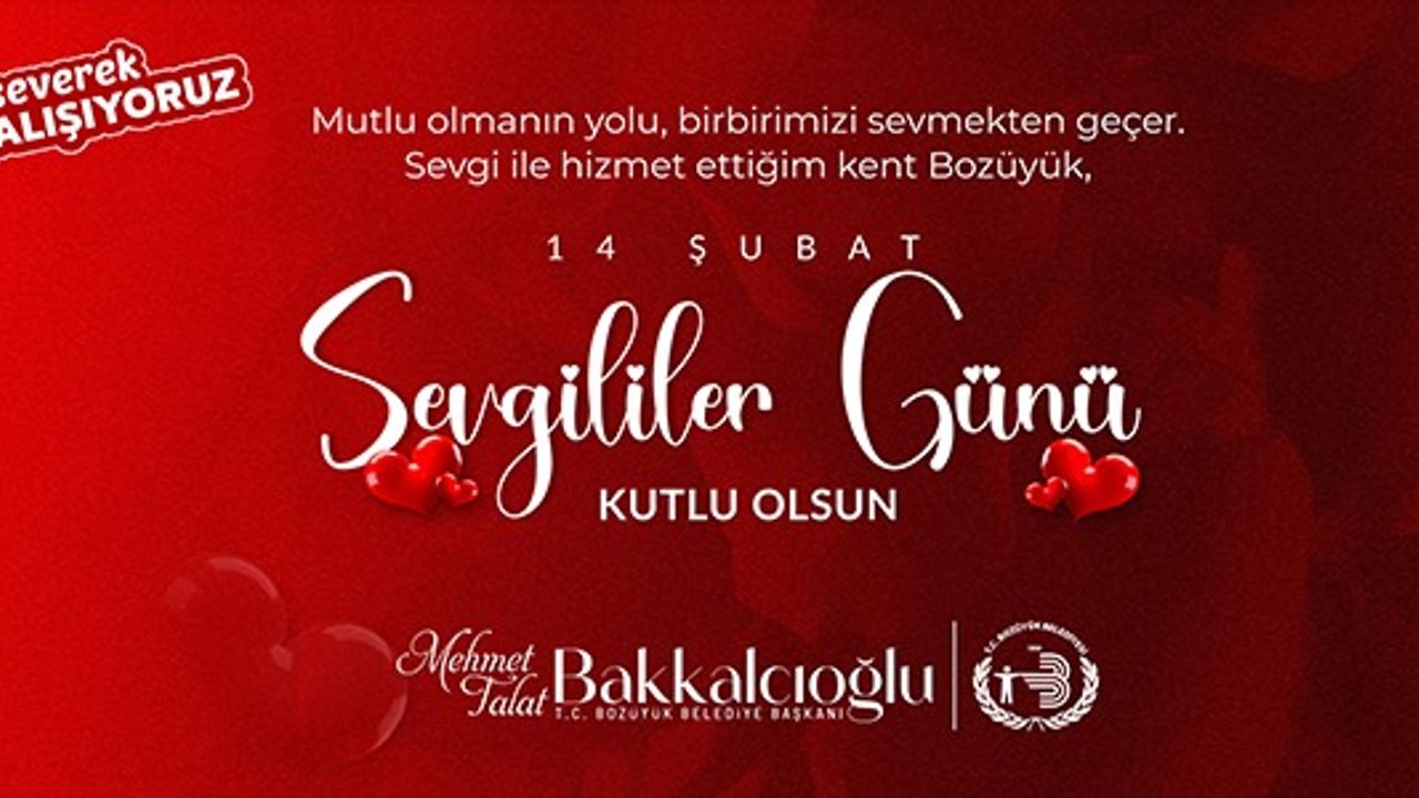 14 ŞUBAT SEVGİLİLER GÜNÜ KUTLU OLSUN