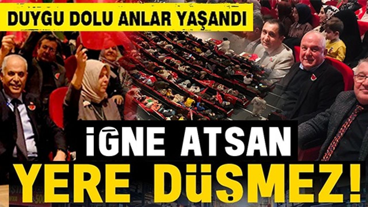 BAŞKAN YAMAN 'FİLİSTİN'E SELAM DİRENİŞE BİN SELAM' ADLI PROGRAMINA KATILDI