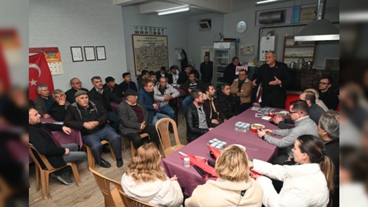 TALAT BAKKALCIOĞLU GÖYNÜCEKLİLER DERNEĞİ'Nİ ZİYARET ETTİ