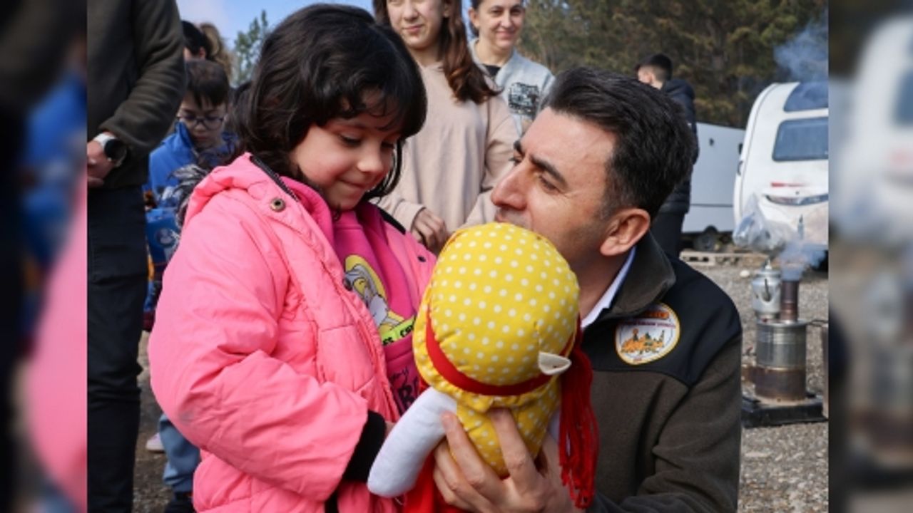 VALİ AYGÖL'DEN KARAVAN TUTKUNLARINA SÜRPRİZ