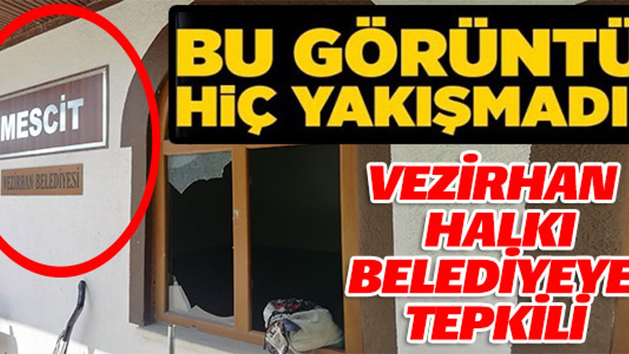 VEZİRHAN'DAKİ BU GÖRÜNTÜLER HİÇ YAKIŞMADI