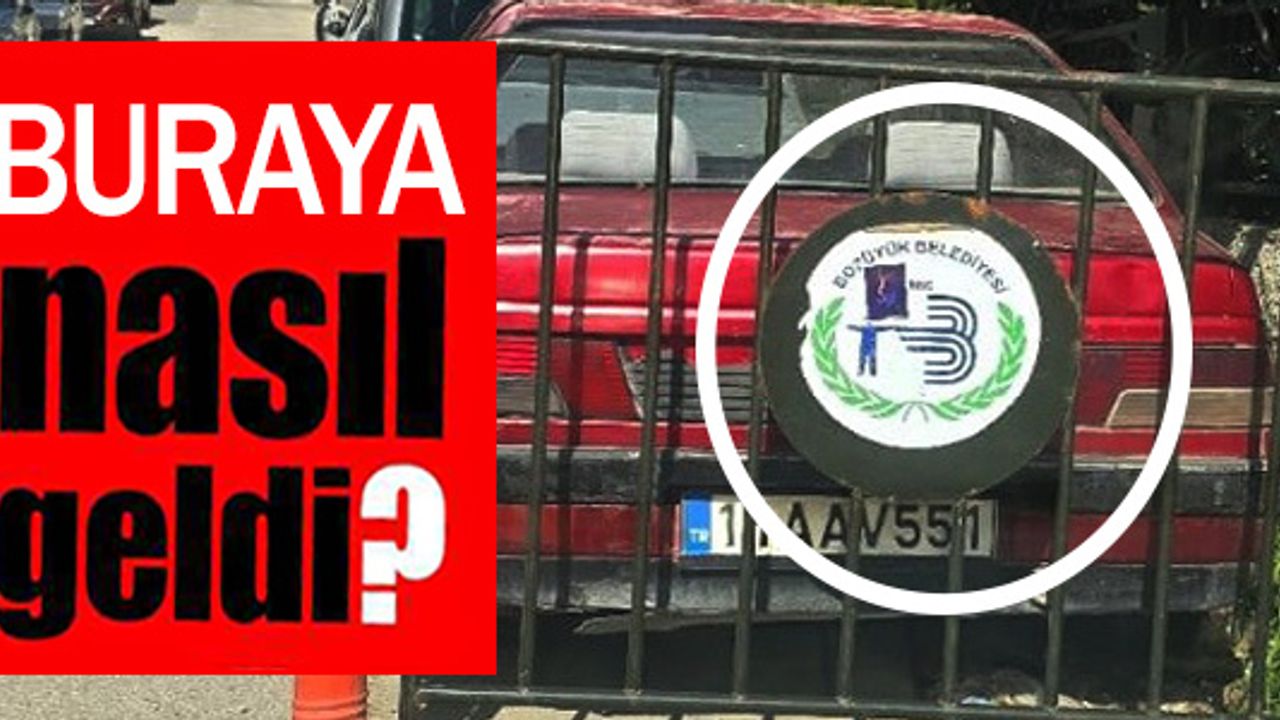 BOZÜYÜK BELEDİYESİNE AİT DEMİR GÜVENLİK BARİYERİ BİLECİK'TE