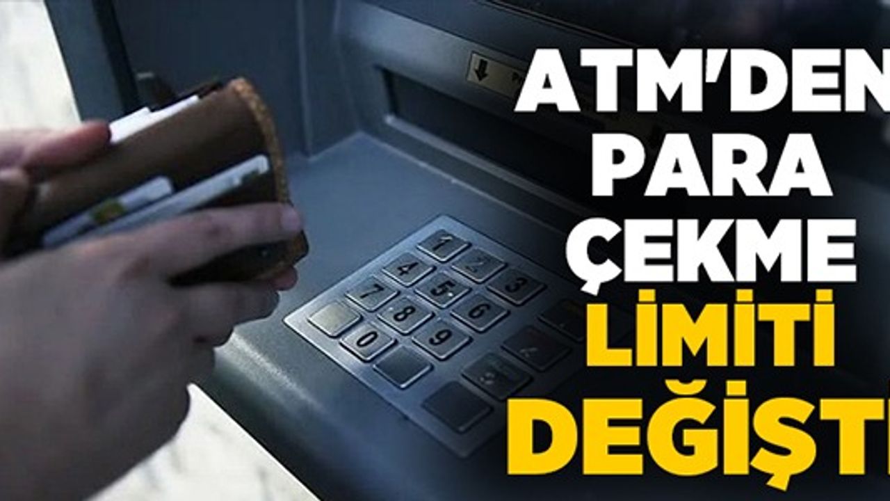 ATM'DEN PSRS ÇEKME LİMİTİ DEĞİŞTİ