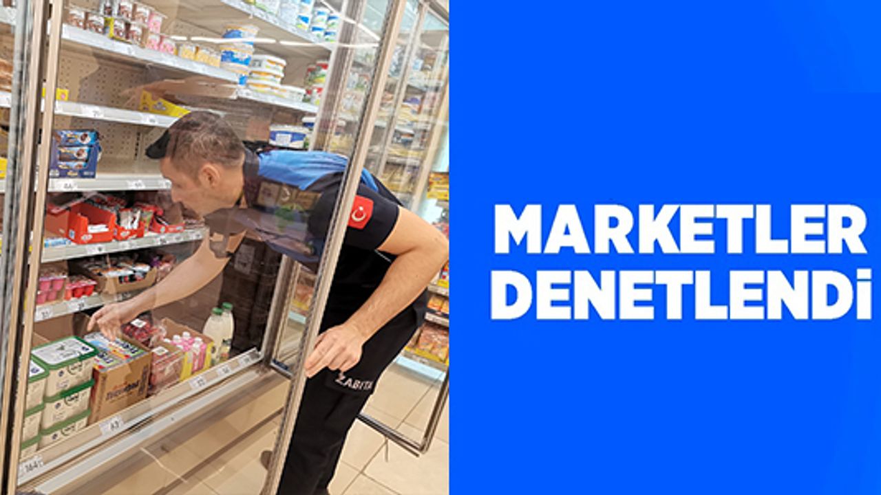 BİLECİK'TE ZABITA EKİPLERİ MARKETLERİ DENETLEDİ