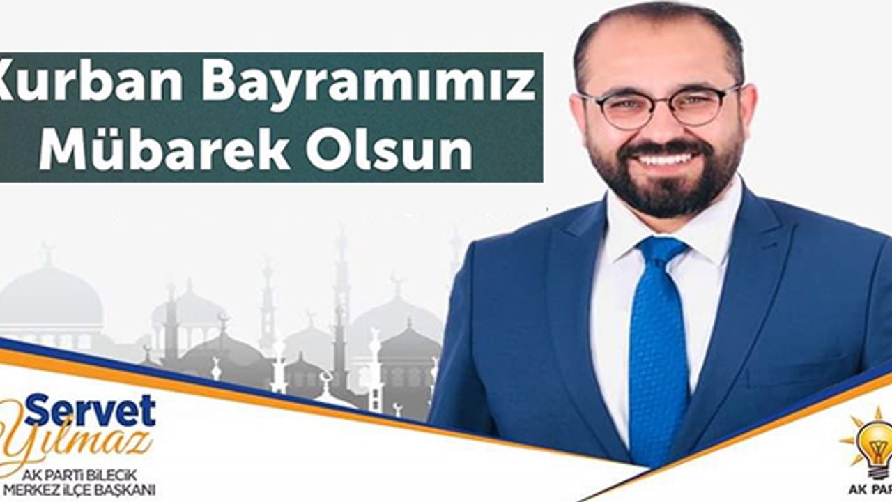 SERVET ÇETİN KURBAN BAYRAMINIZI KUTLUYOR