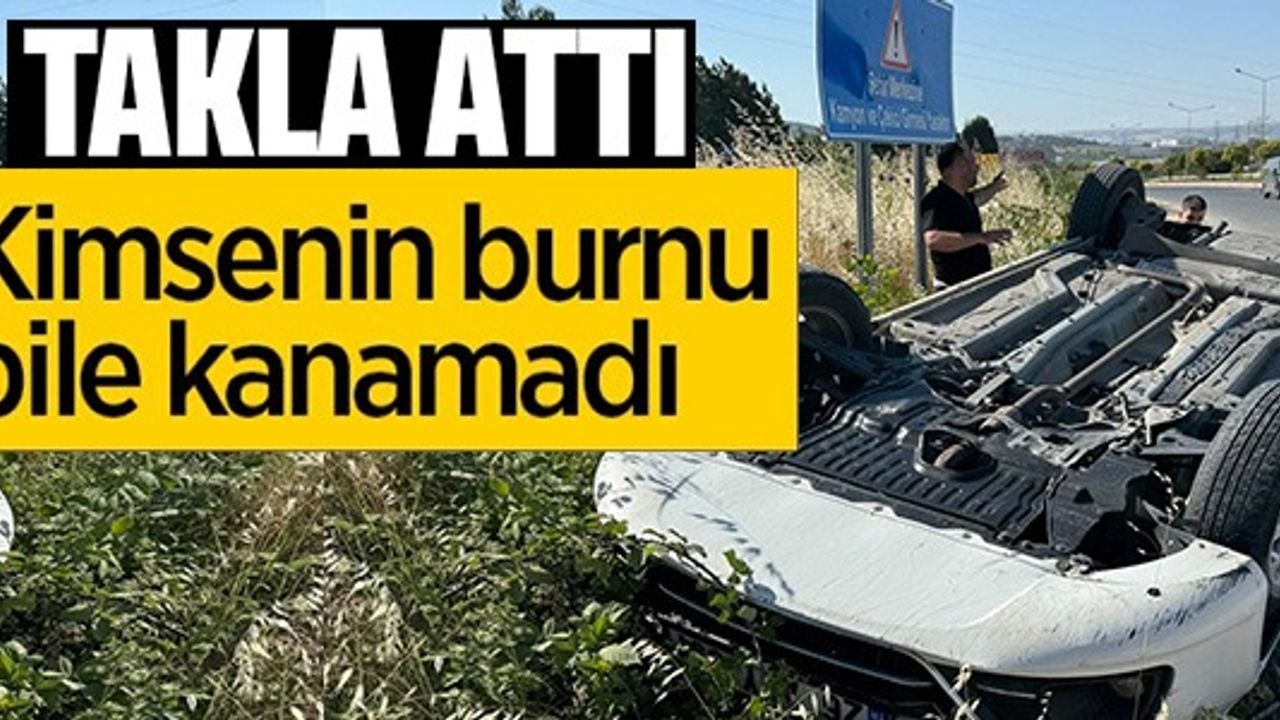 TAKLA ATTI KİMSENİN BURNU BİLE KANAMADI