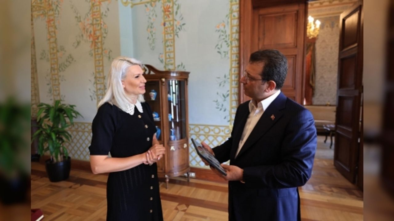 BAŞKAN SUBAŞI İMAMOĞLU İLE GÖRÜŞTÜ