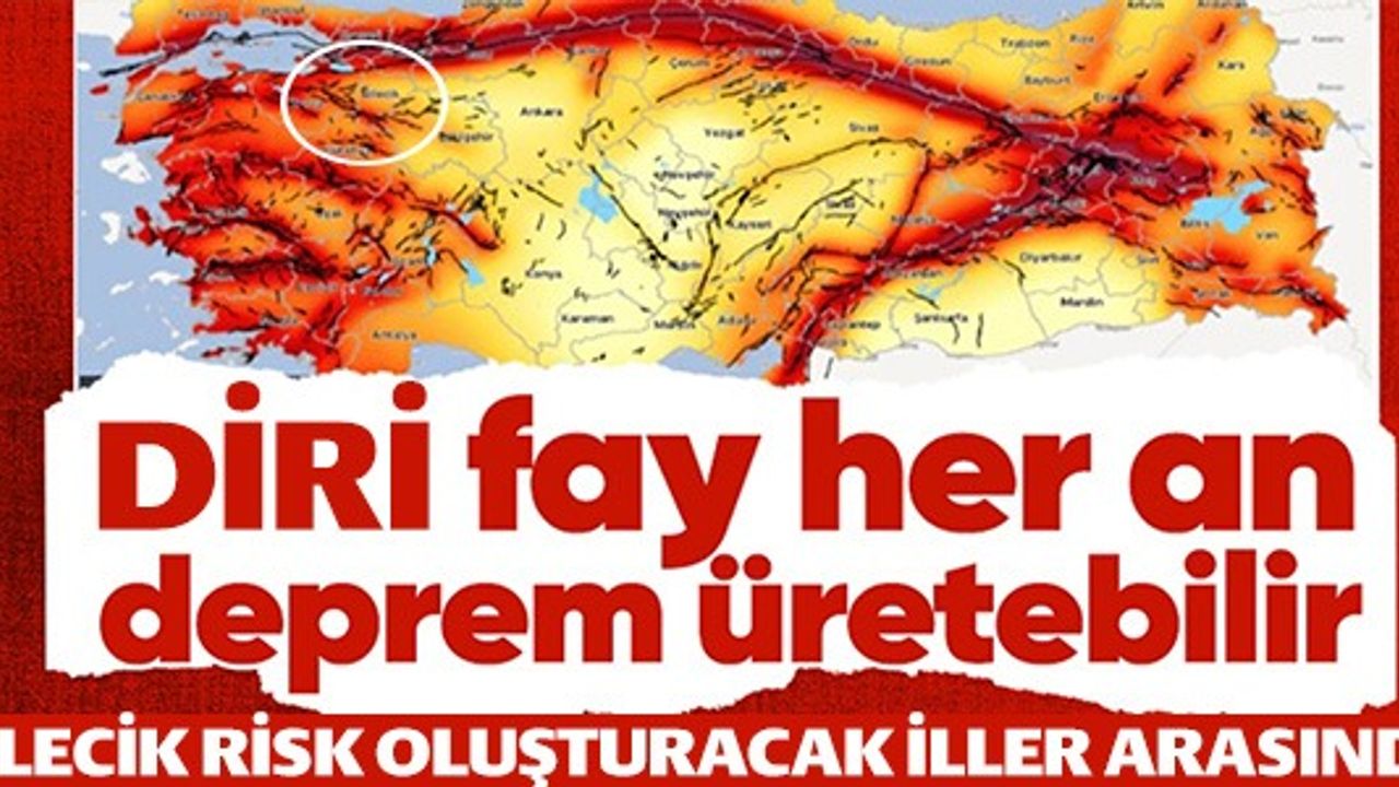 BİLECİK DEPREMİN EN FAZLA RİSK OLUŞTURDUĞU İLLER ARASINDA