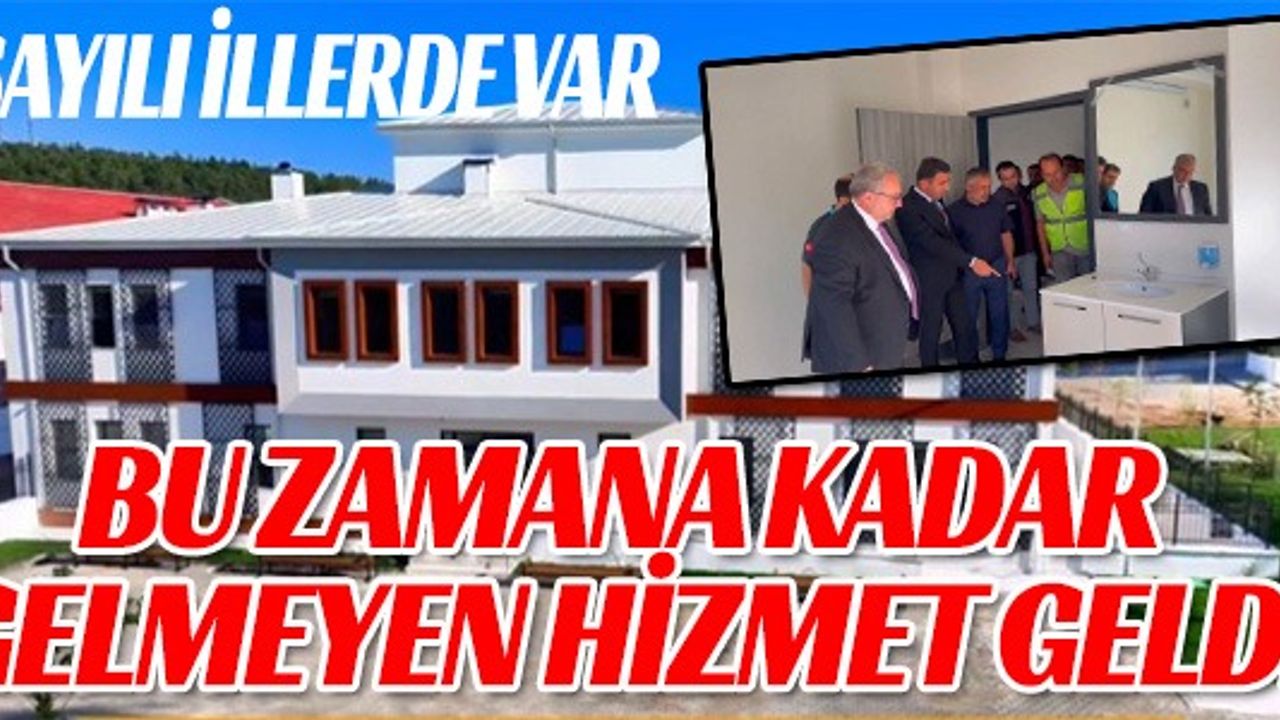 BU ZAMANA KADAR GELMEYEN HİZMET GELDİ